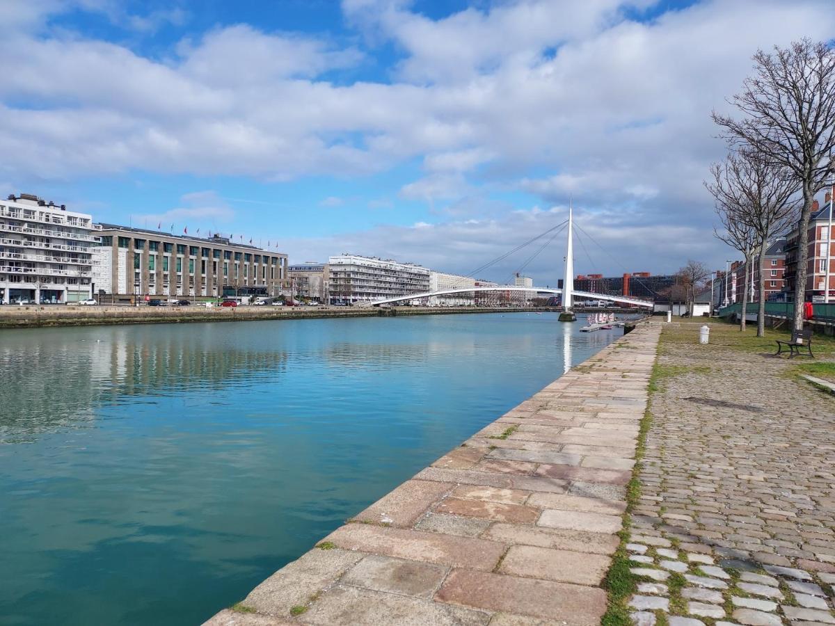 MonHavre, Dauphine St François, Bord de mer, WIFI, Fibre Orange Le Havre Exterior foto